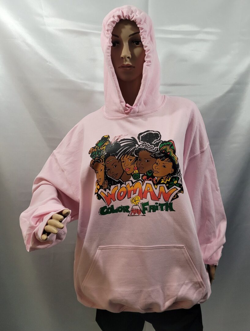 Woman of Color Hoddie - Be You Creative